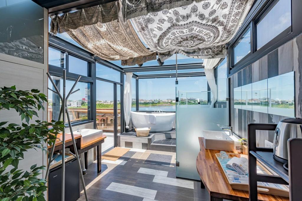 Malibu Oceanview Homestay Magong Eksteriør bilde
